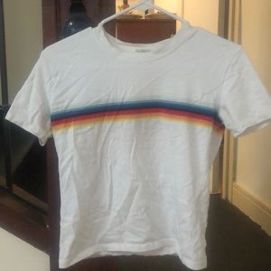 Brandy Melville rainbow t-shirt